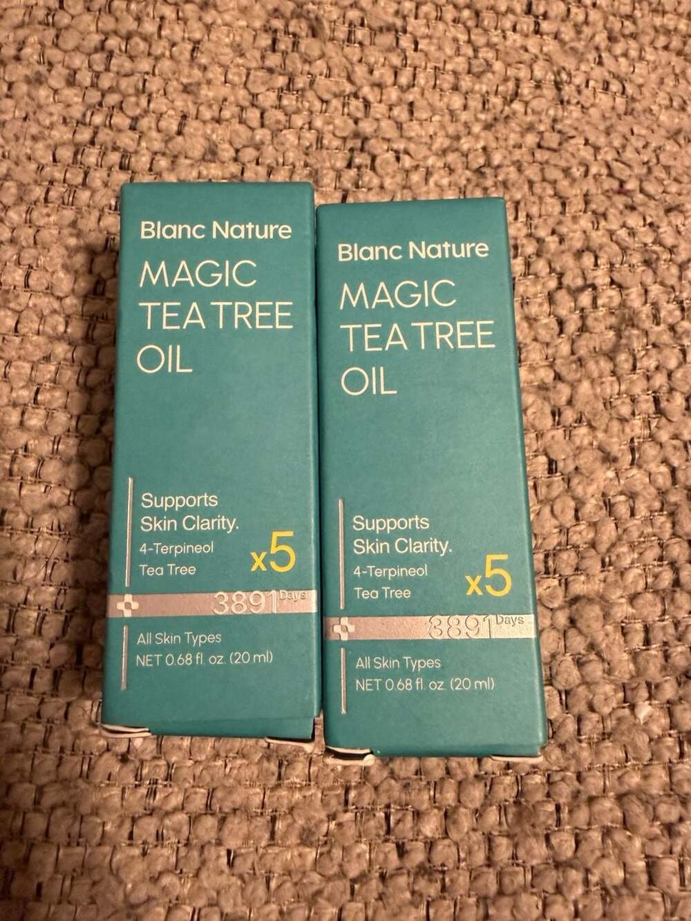 2 Pack Blanc Nature Magic Tea Tree Oil 20ml